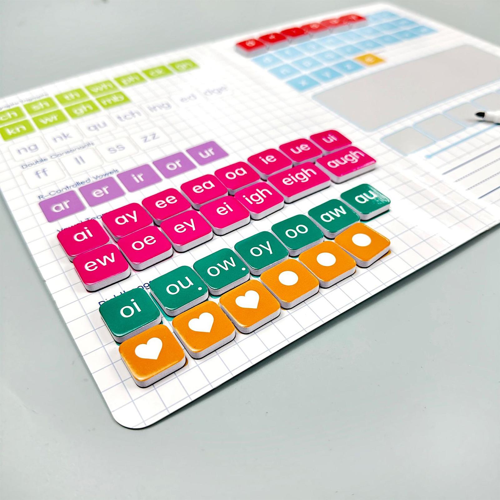 Kids Education Learning - Fonik ve Yazım İçin Harfli Fayanslar