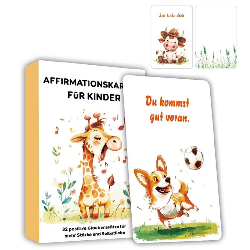 Kids Education Quote - Çocuklar İçin Güçlendirme Kartları 32. Alman
