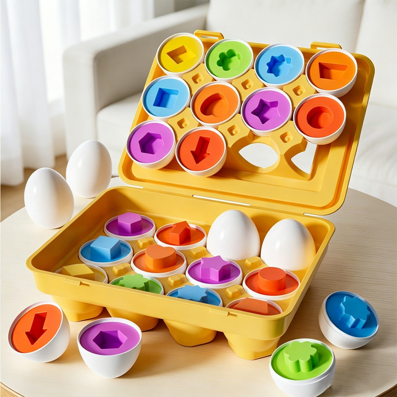 Human Body Puzzle - Montessori Oyunları Bebek Oyuncağı Akıllı Yumurta