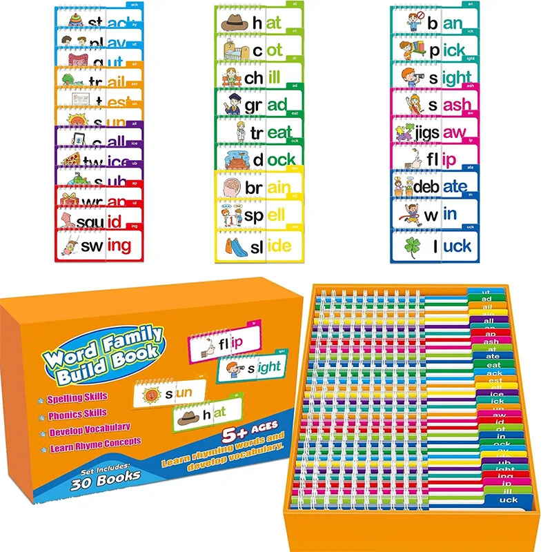 Kids Education Rhymes - 30 Adet Okuma ve Kafiye Çevirme
