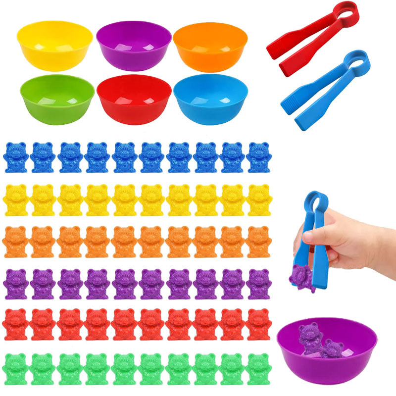 Kids Educational Game 3 - Sayma Ayılar Eşleştirme Oyunları Renk Ayırma