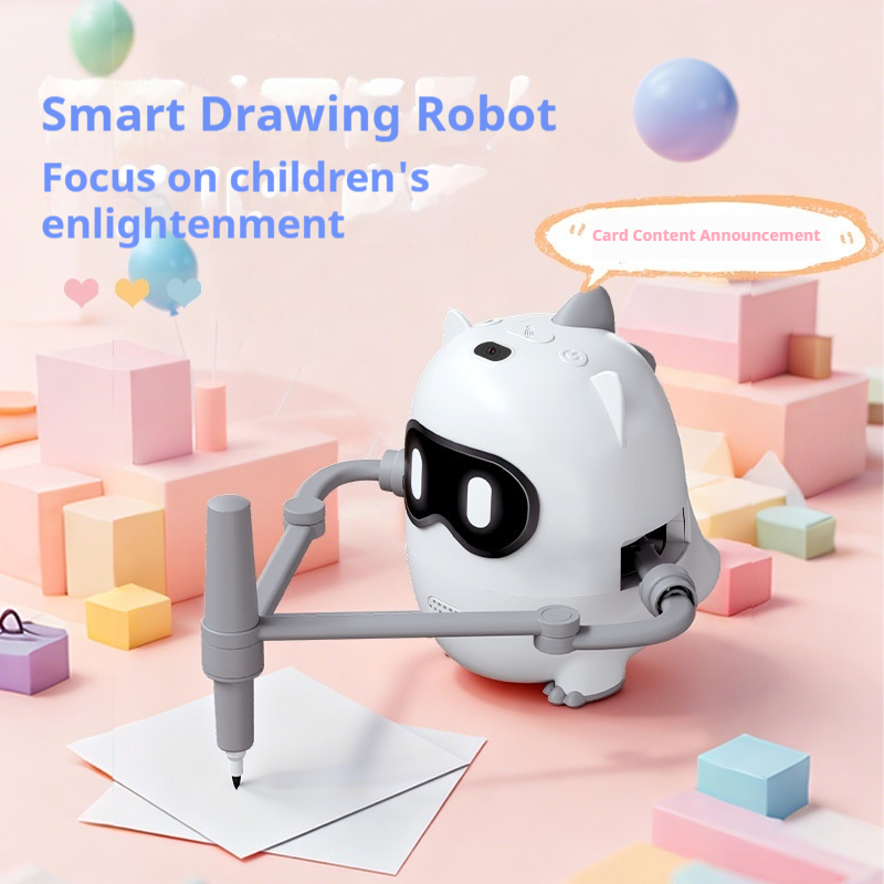 Kids Education Learning - Genel Akıllı Dinozor Çizim Robotu Akıllı