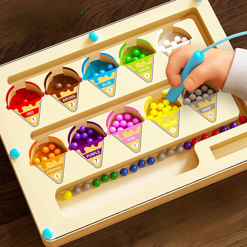 Human Body Puzzle - Manyetik Dijital Boncuklu Manyetik Labirent Oyuncağı,