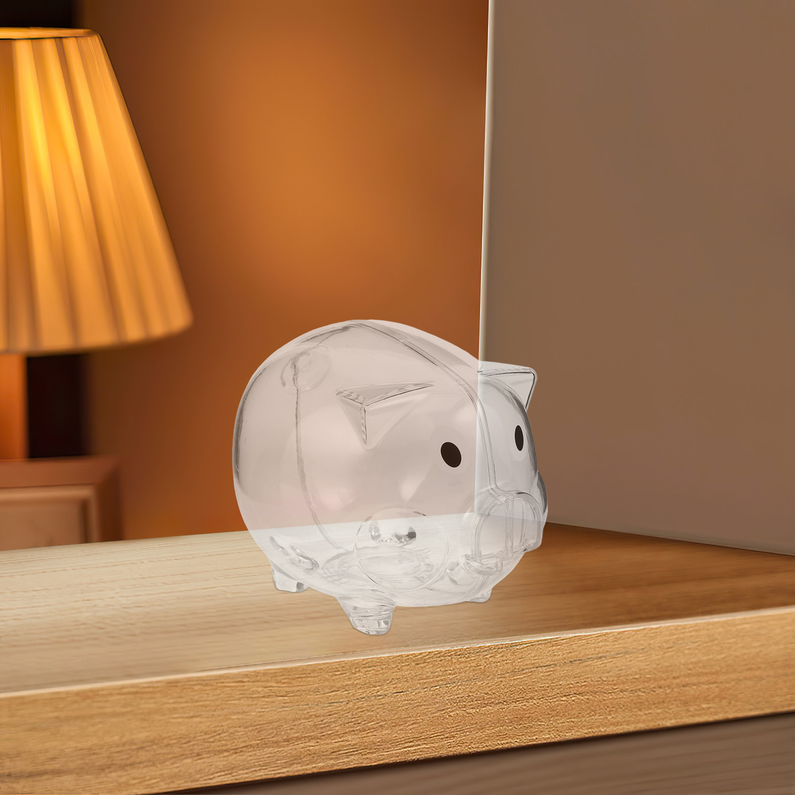 2 adet şeffaf domuz para banka - Kids Education Savings incelemesi ve fiyatı