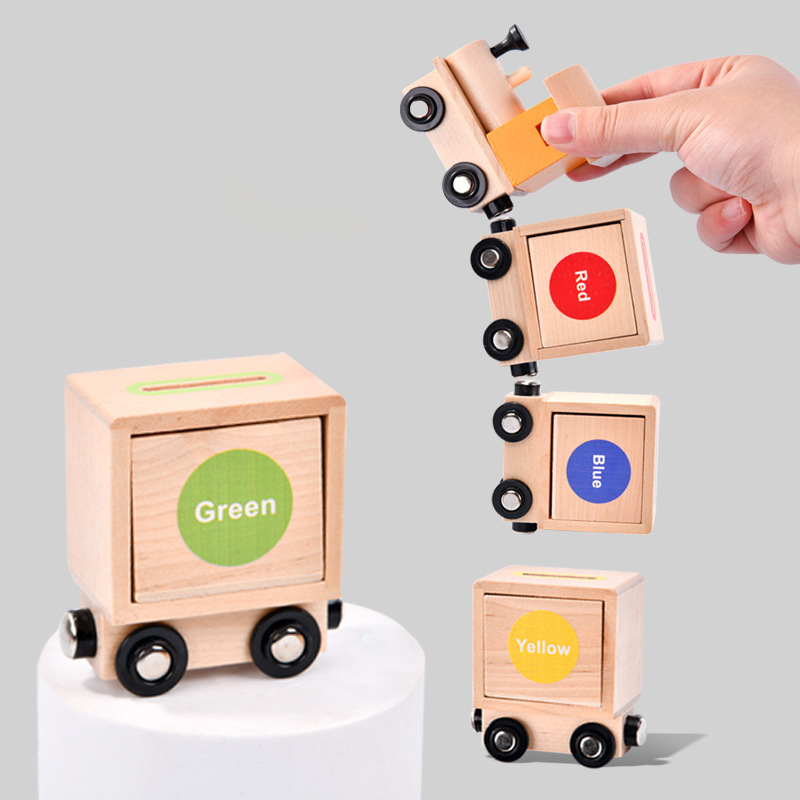 Ahşap Manyetik Tren Seti, Çocu - Kids Educational Game 3 incelemesi ve fiyatı