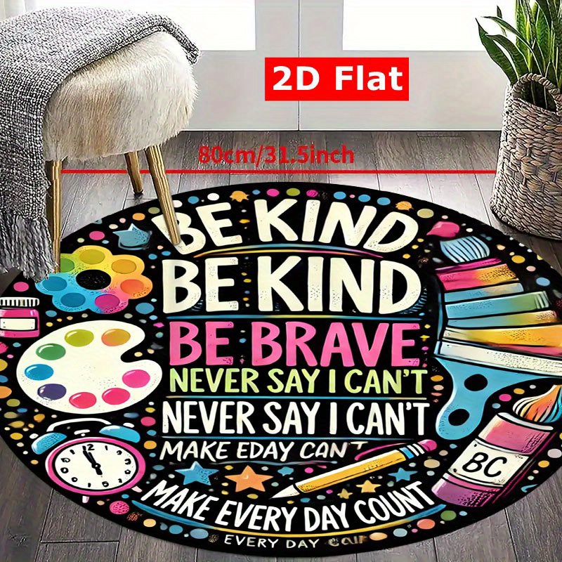 Nazik Ol Cesur Ol Motivasyonel - Kids Education Quote incelemesi ve fiyatı