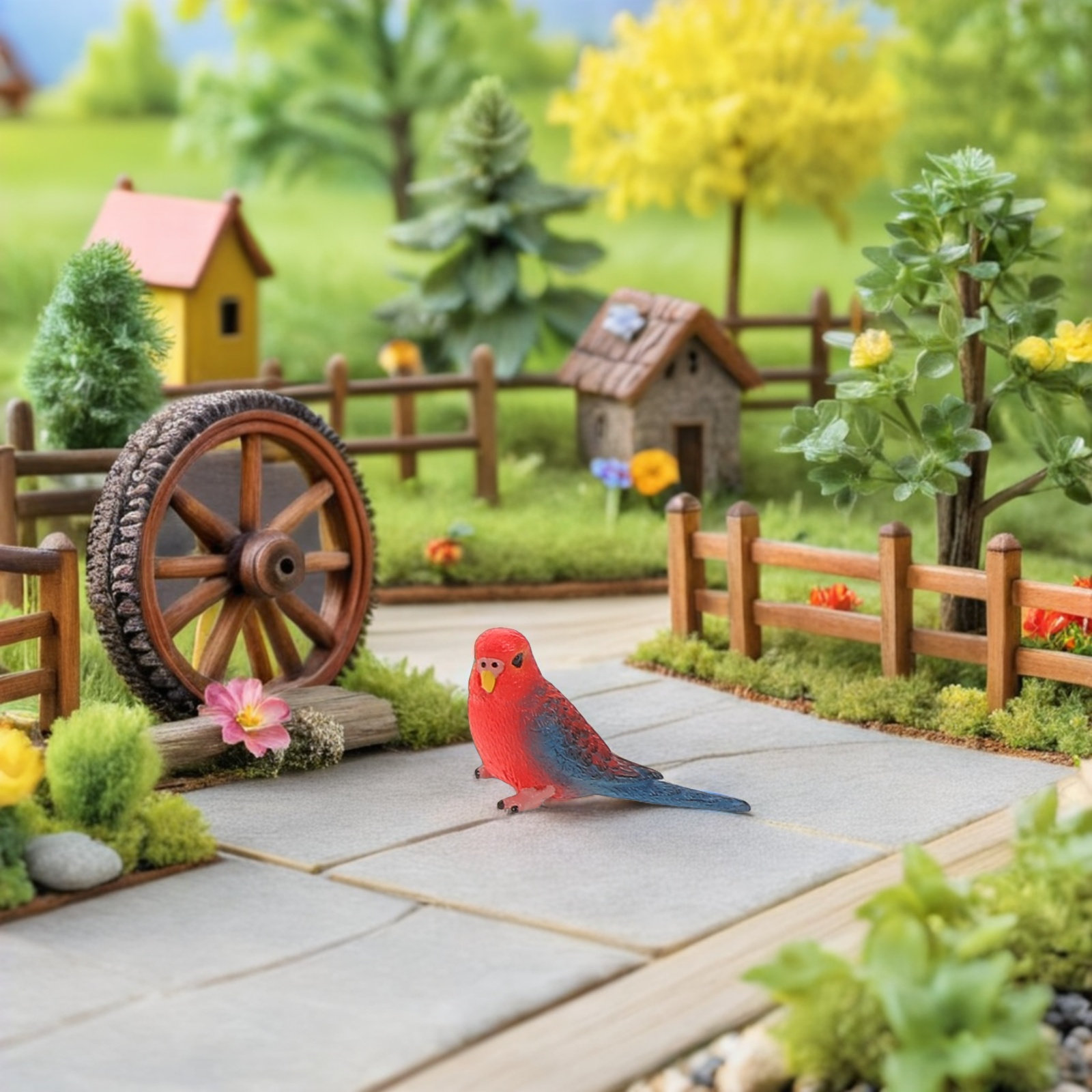 6 Adet Canlı Gerçekçi Papağan  - Kids Education Learning incelemesi ve fiyatı