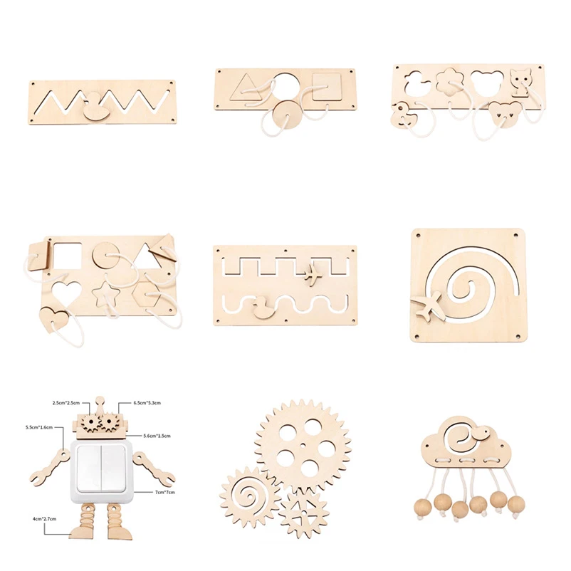 Montessori meşgul kurulu DIY a - Kids Education Usa incelemesi ve fiyatı