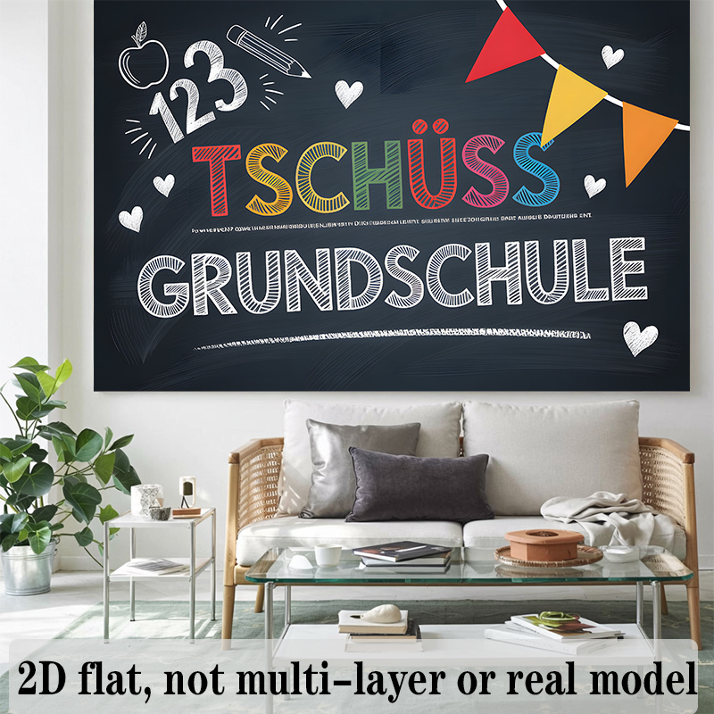Sevimli Alman Anaokulu Okul Ön - Kids Education Banner incelemesi ve fiyatı