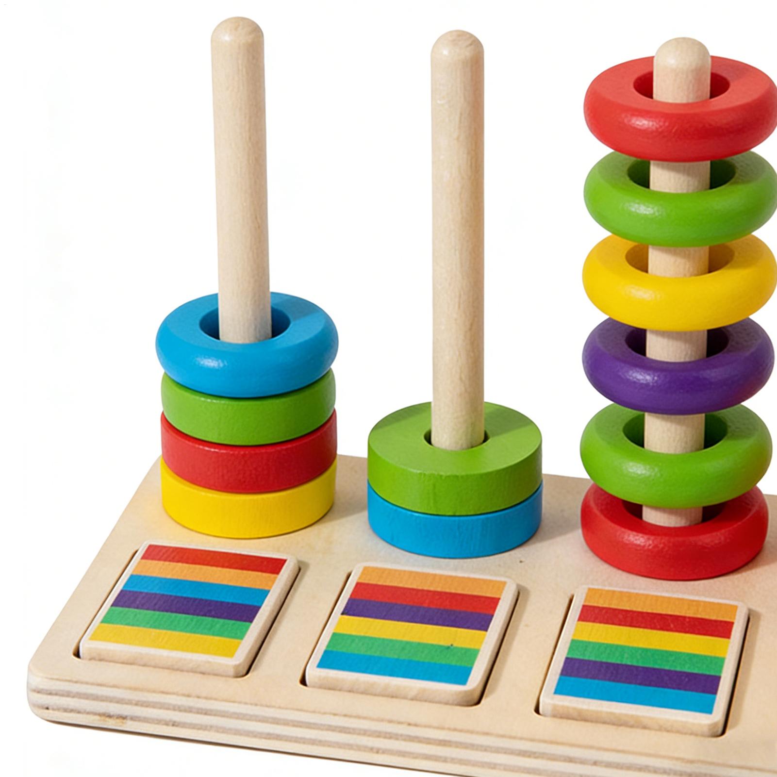 Ahşap İstifleme Oyuncakları Eğ - Kids Educational Game 3 incelemesi ve fiyatı