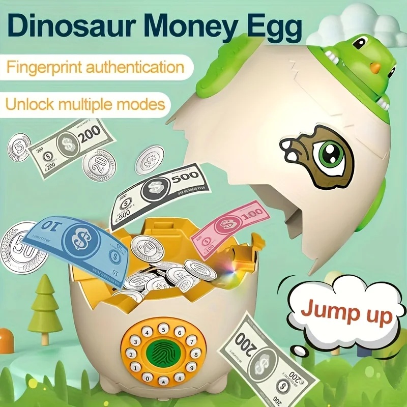 Parmak İzi Şifreli Dinozor Yum - Kids Education Savings incelemesi ve fiyatı