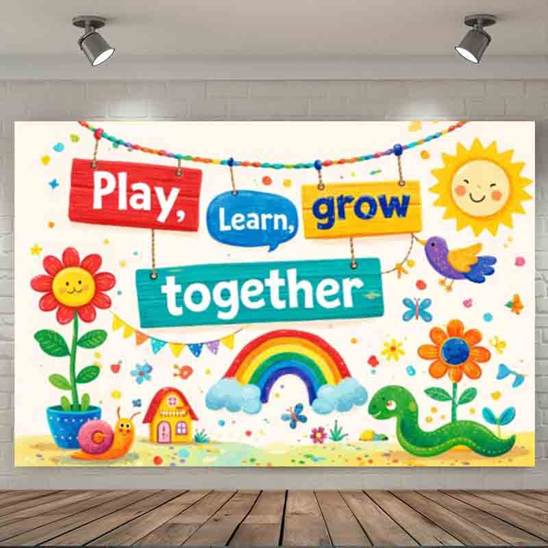 Oyna Öğren Yüksel Birlikte Fot - Kids Education Banner incelemesi ve fiyatı