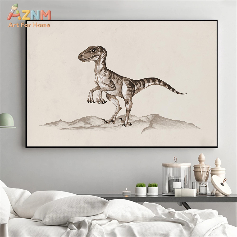 AZNM Suluboya Dinozor Kanvas D - Kids Education Quote incelemesi ve fiyatı