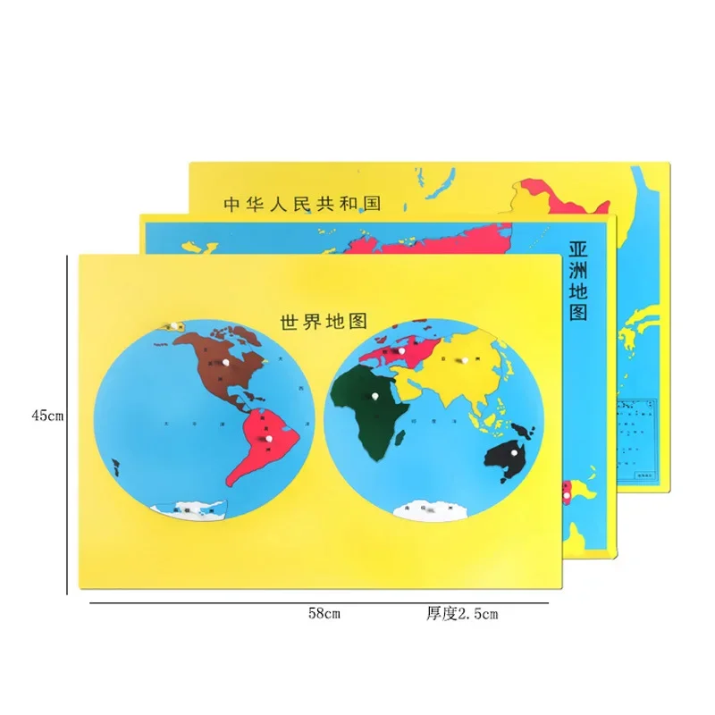 -Çocuk eğitici öğretim oyuncak - Puzzle Map World incelemesi ve fiyatı