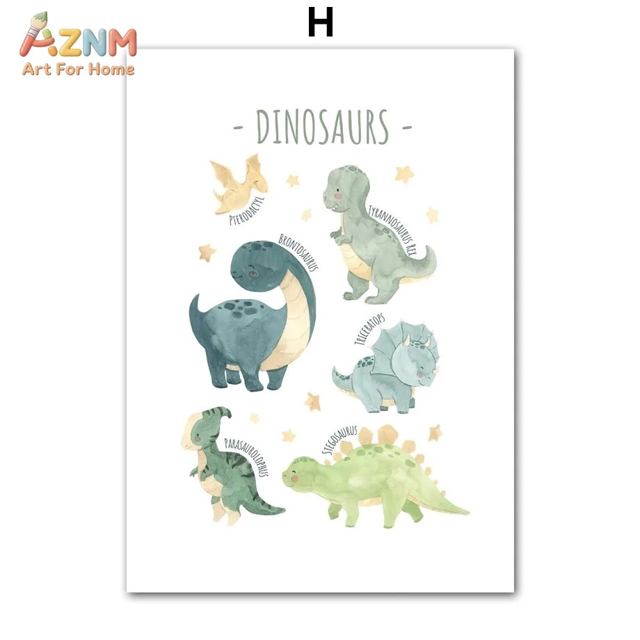 AZNM Suluboya Dinozor Alfabe S - Kids Education Quote incelemesi ve fiyatı