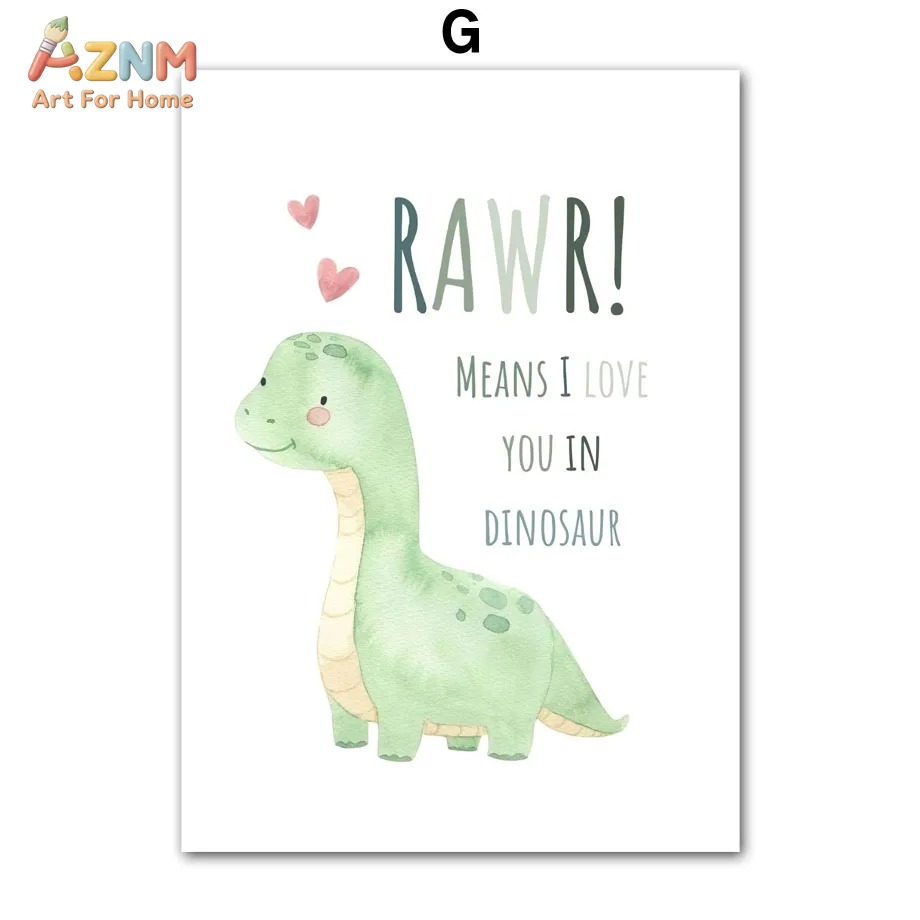 AZNM Suluboya Dinozor Alfabe S - Kids Education Quote incelemesi ve fiyatı