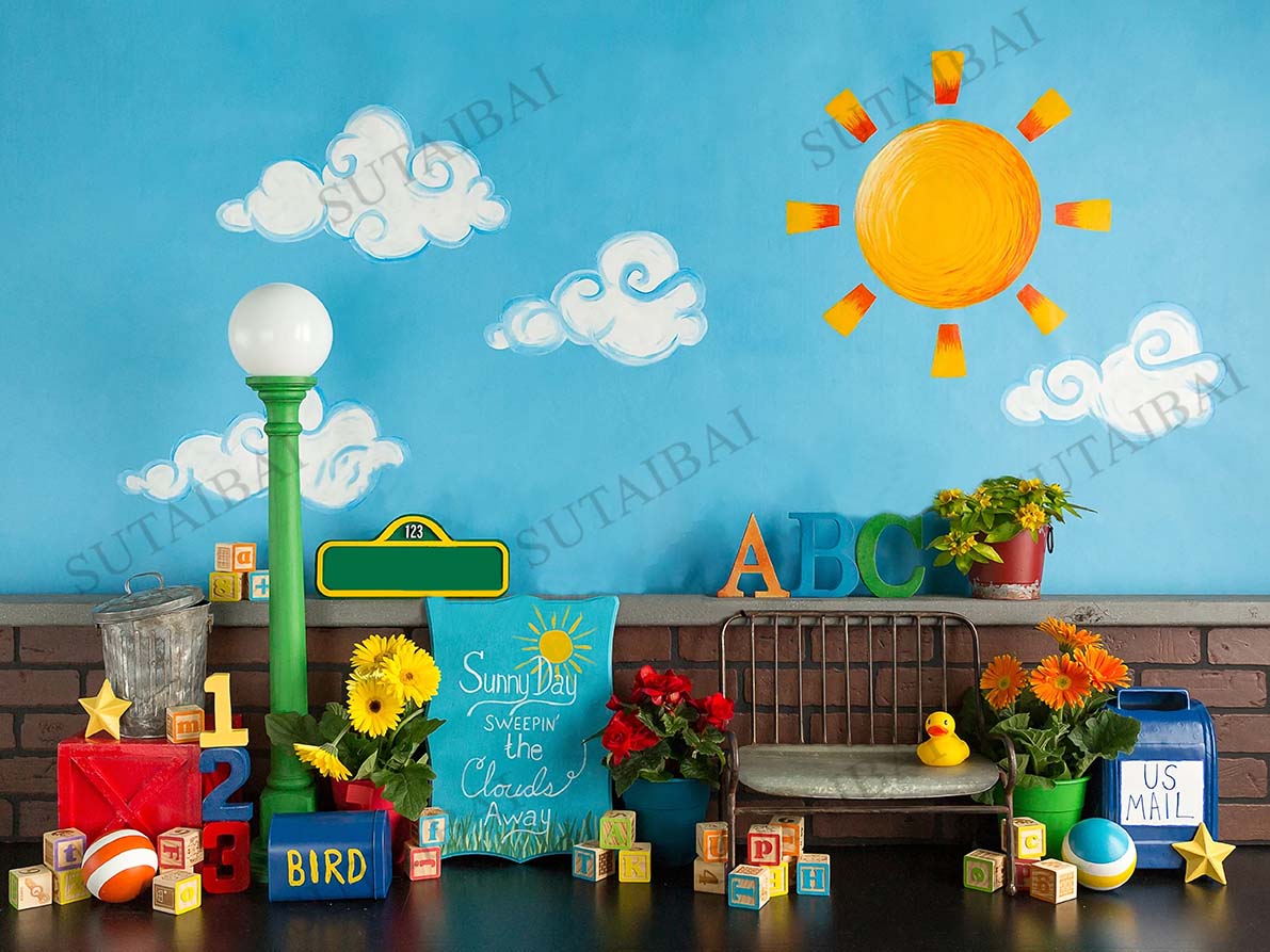 ABC Okula Dönüş Fotoğraf Backd - Kids Education Banner incelemesi ve fiyatı