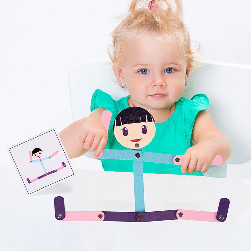 Spor Ahşap Adam Malzeme DIY Bu - Human Body Puzzle incelemesi ve fiyatı