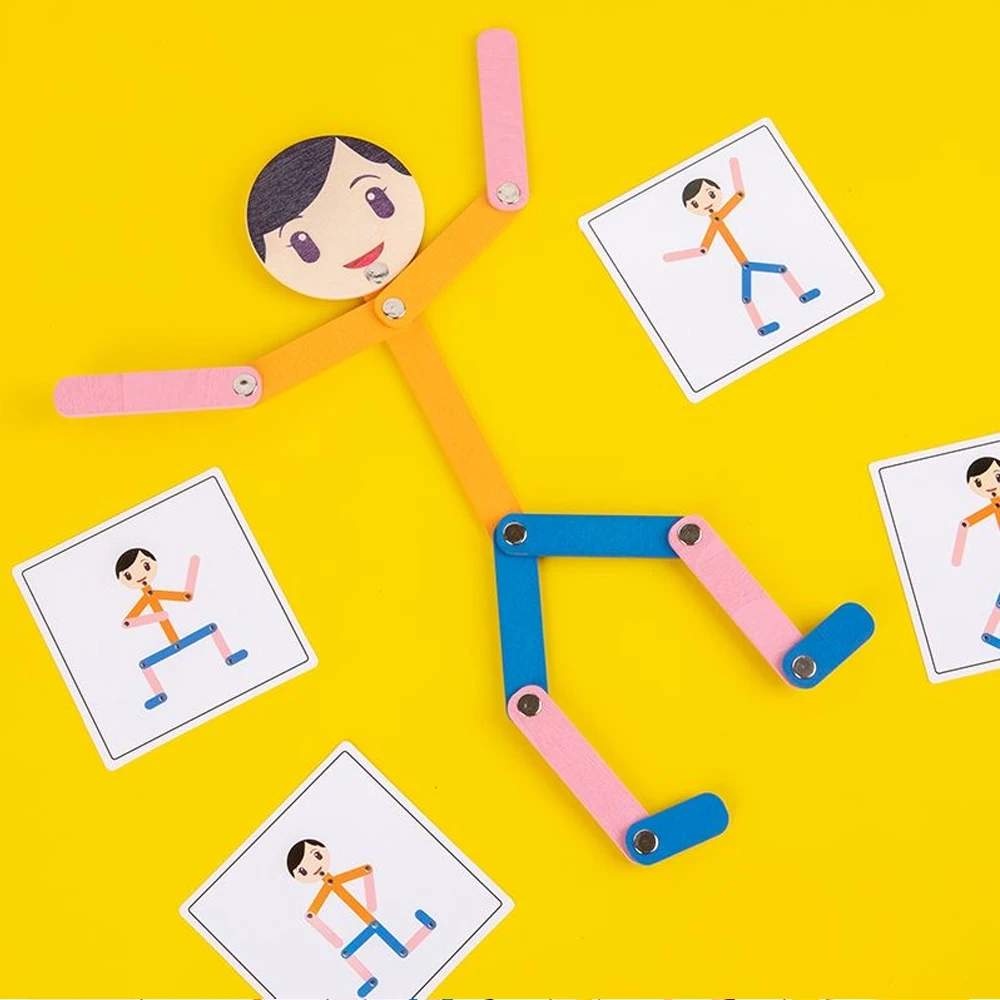 Spor Ahşap Adam Malzeme DIY Bu - Human Body Puzzle incelemesi ve fiyatı